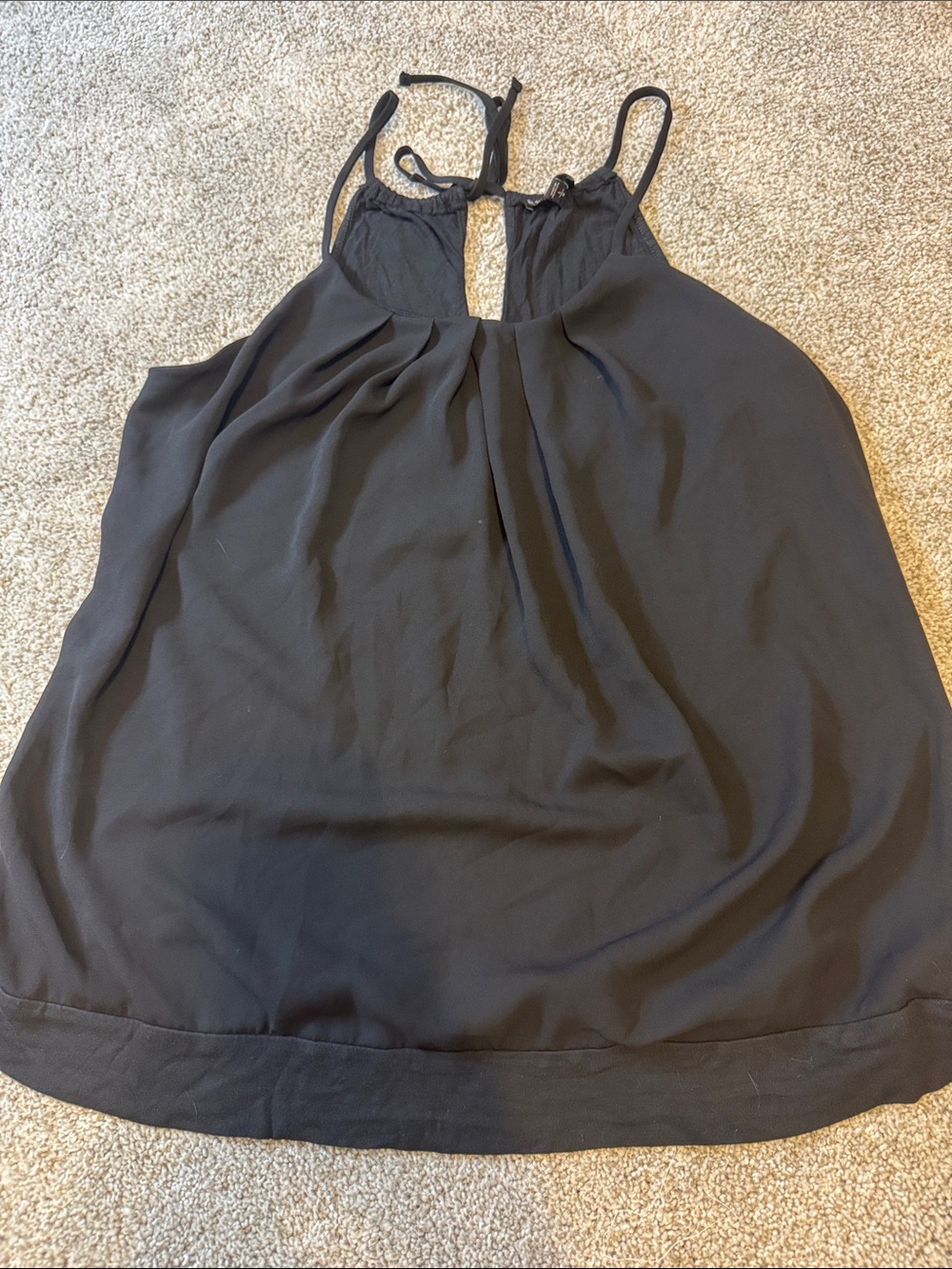 Express Black Halter-Style Camisole